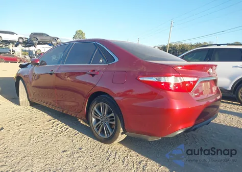 2016 Toyota Camry Se z USA, uszkodzony, nr VIN 4T1BF1FK2GU607344